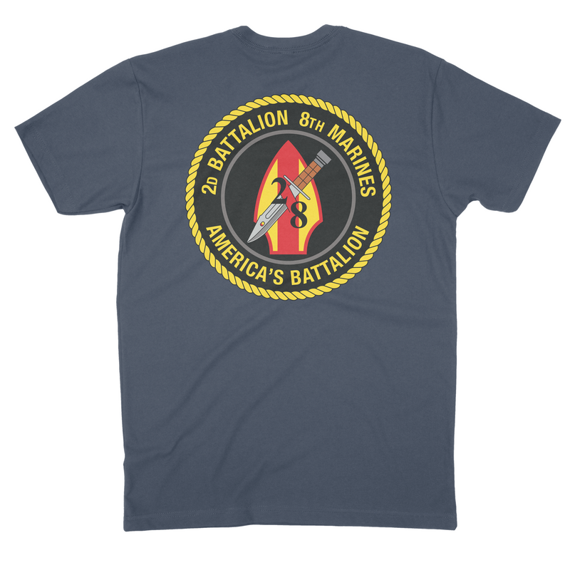 Load image into Gallery viewer, 2d Battalion 8th Marines Tee
