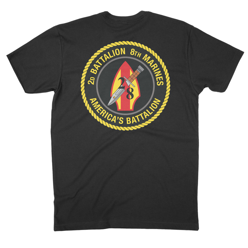 Load image into Gallery viewer, 2d Battalion 8th Marines Tee
