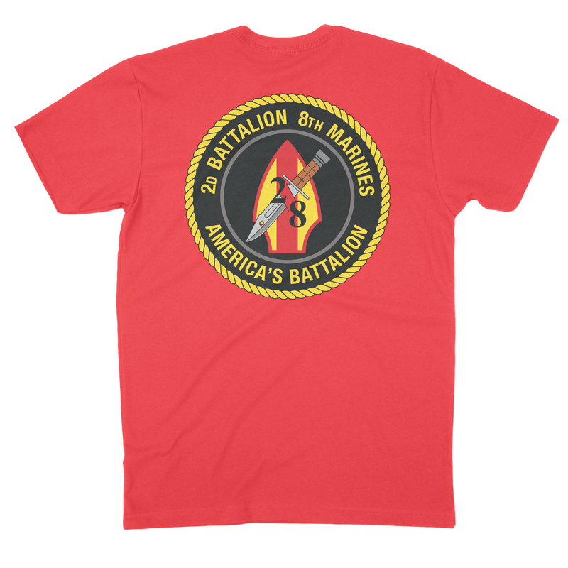 Load image into Gallery viewer, 2d Battalion 8th Marines Tee
