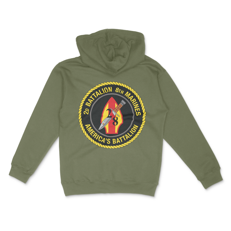 Load image into Gallery viewer, 2d Battalion 8th Marines Hoodie
