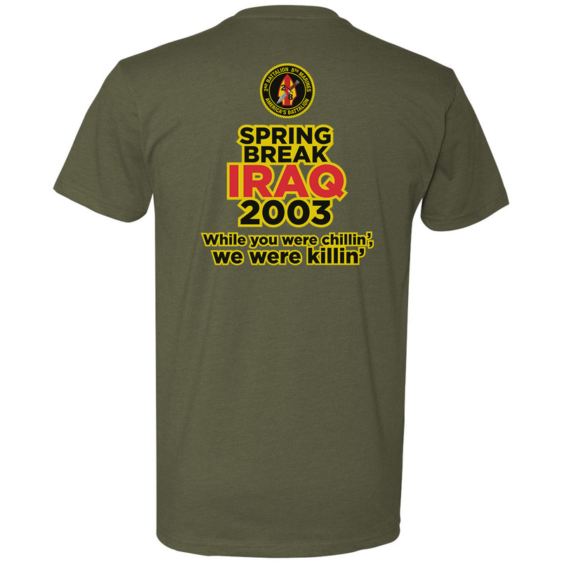 Load image into Gallery viewer, 2/8 Spring Break Iraq &#39;03 Tee
