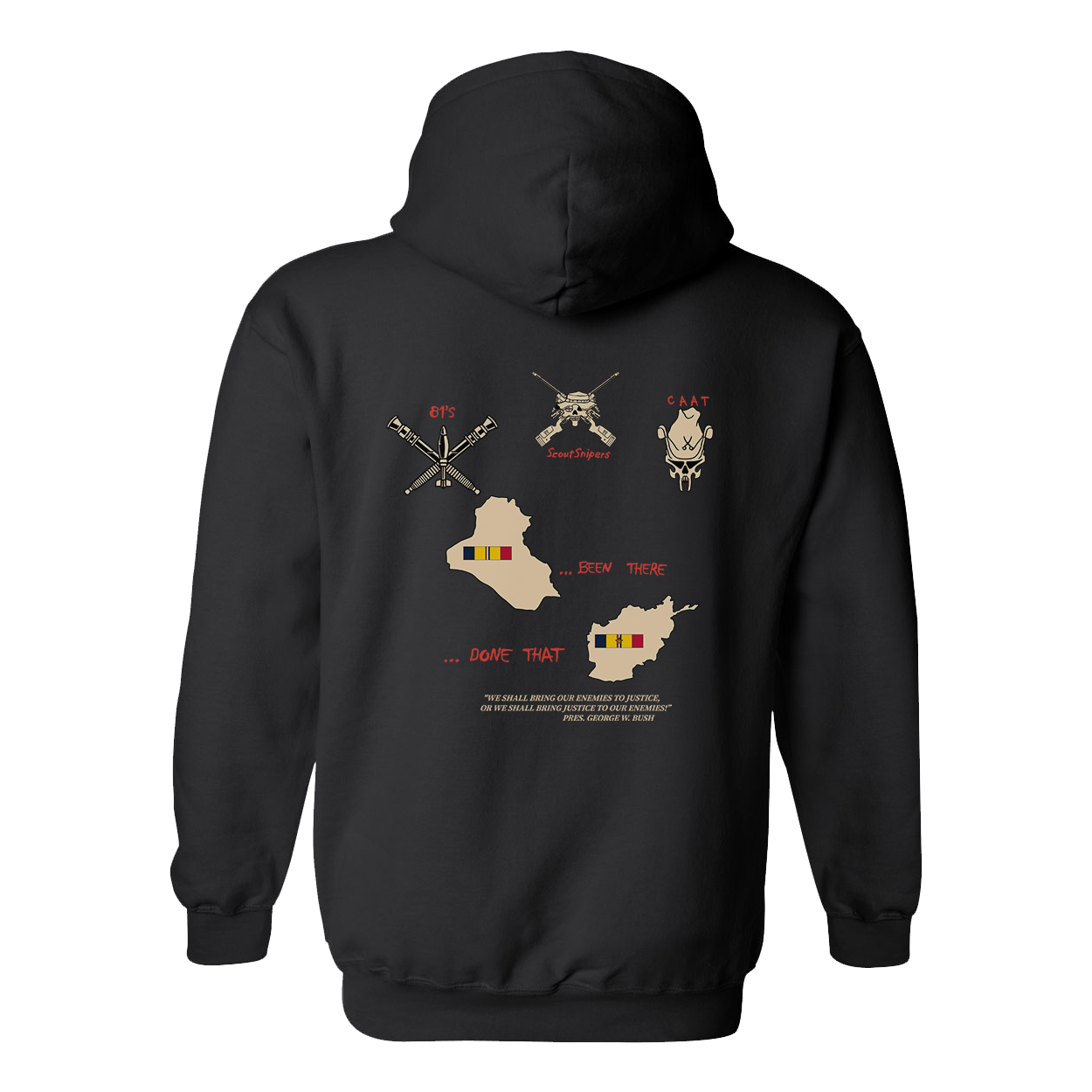 2/8 Weapons Iraq/Afghan Deployment Hoodie