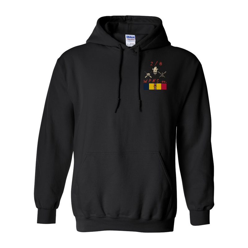 Load image into Gallery viewer, 2/8 Weapons Iraq/Afghan Deployment Hoodie
