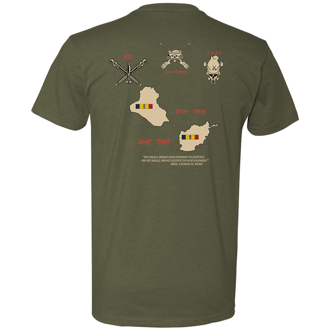 2/8 Weapons Iraq/Afghan Deployment Tee