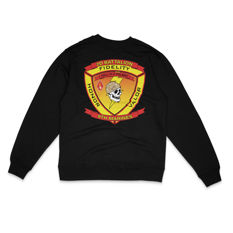 Load image into Gallery viewer, 2d Battalion 9th Marines Sweatshirt
