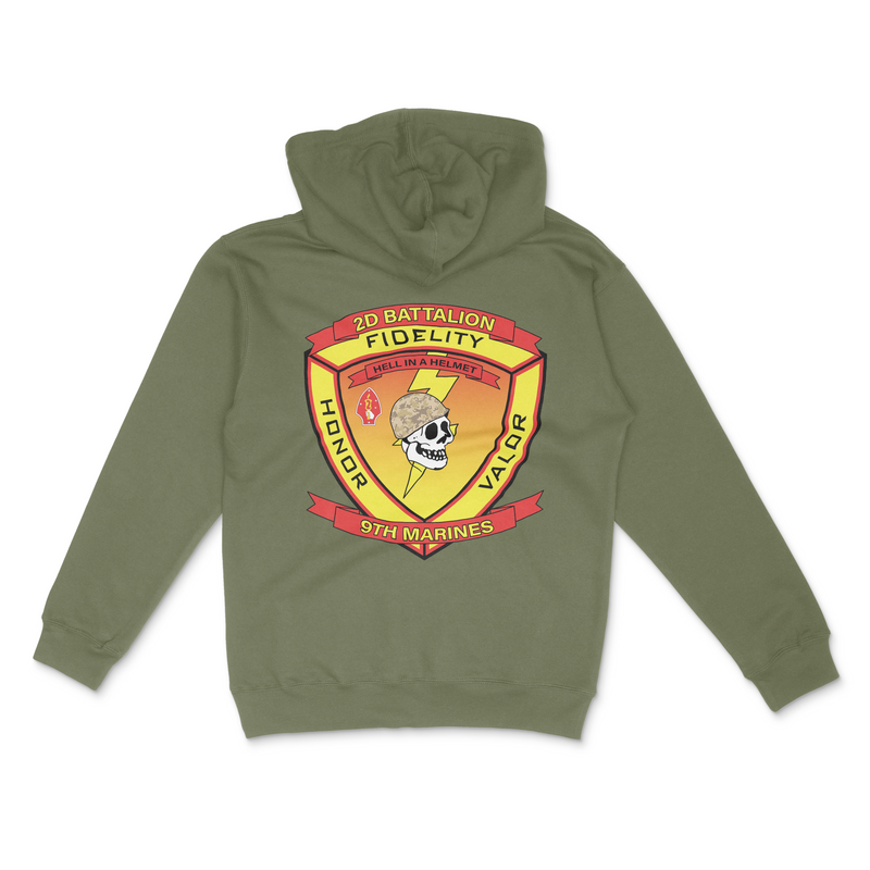 Load image into Gallery viewer, 2d Battalion 9th Marines Hoodie
