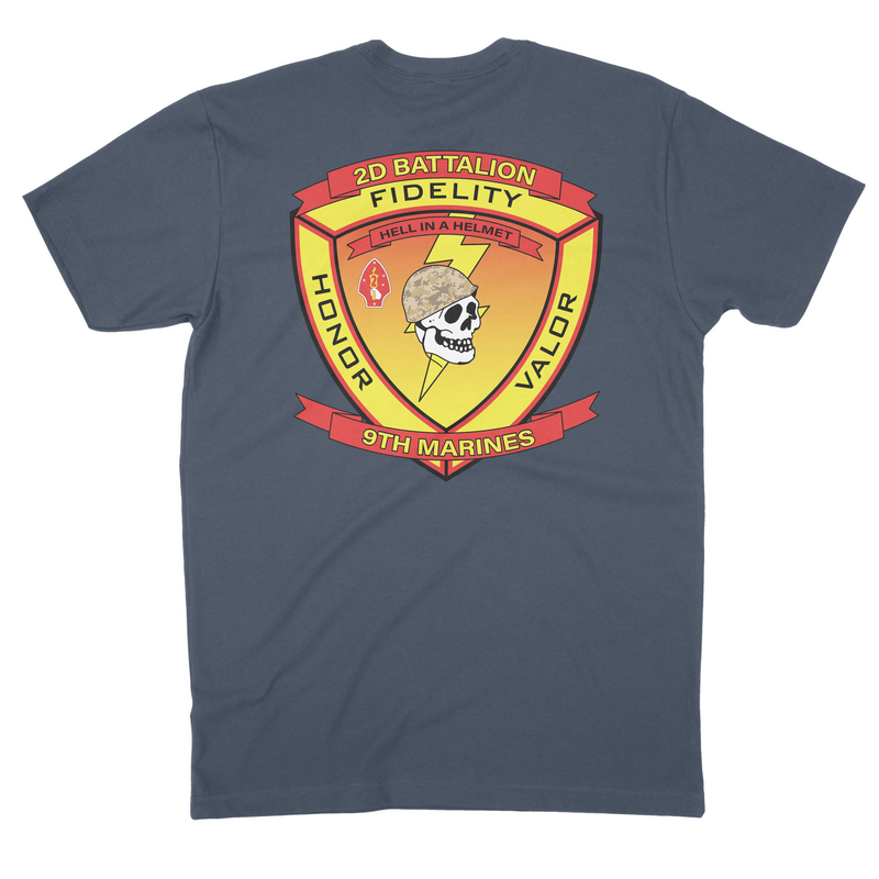 Load image into Gallery viewer, 2d Battalion 9th Marines Tee
