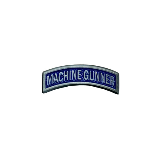Machine Gunner Tab Lapel Pin