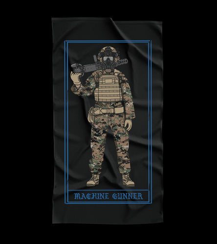 Marine Machine Gunner Flag