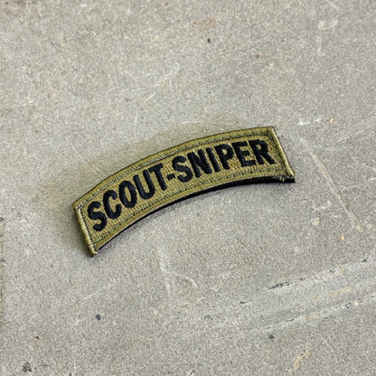 Scout-Sniper Tab Patch
