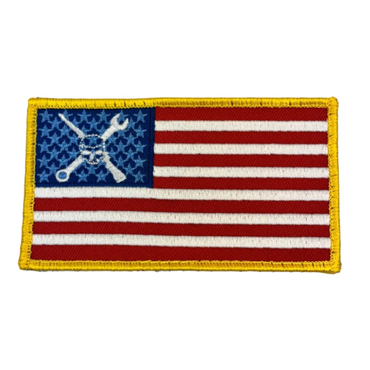 Enablers Up American Flag Patch