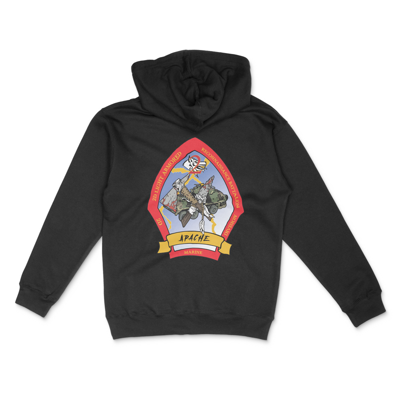 Load image into Gallery viewer, 2d LAR Apache Company Hoodie
