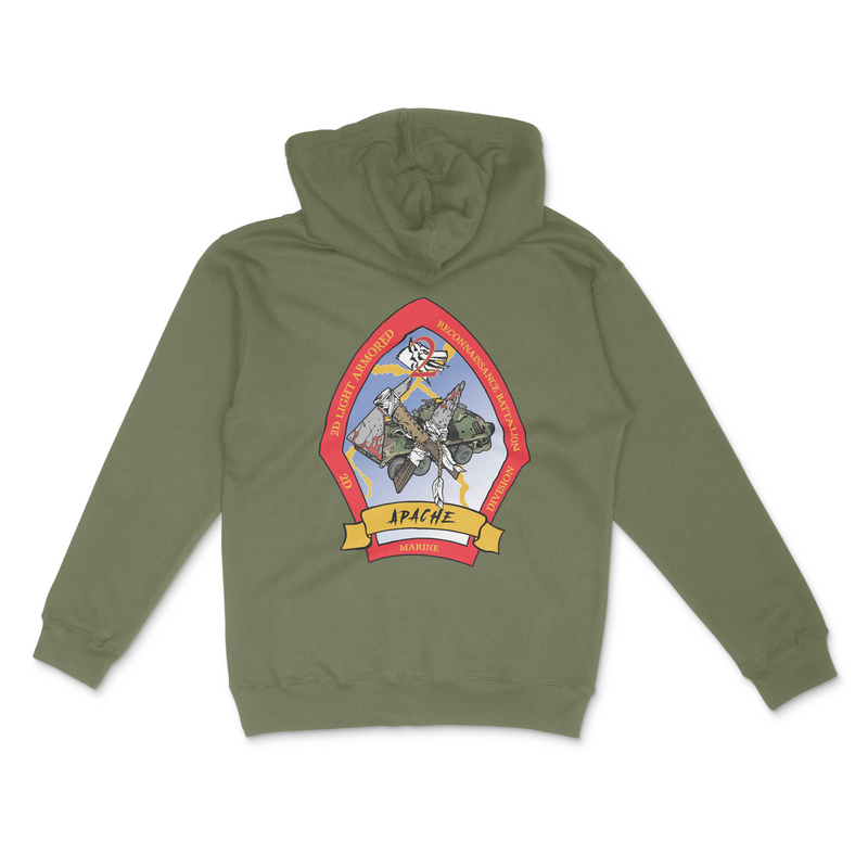 Load image into Gallery viewer, 2d LAR Apache Company Hoodie
