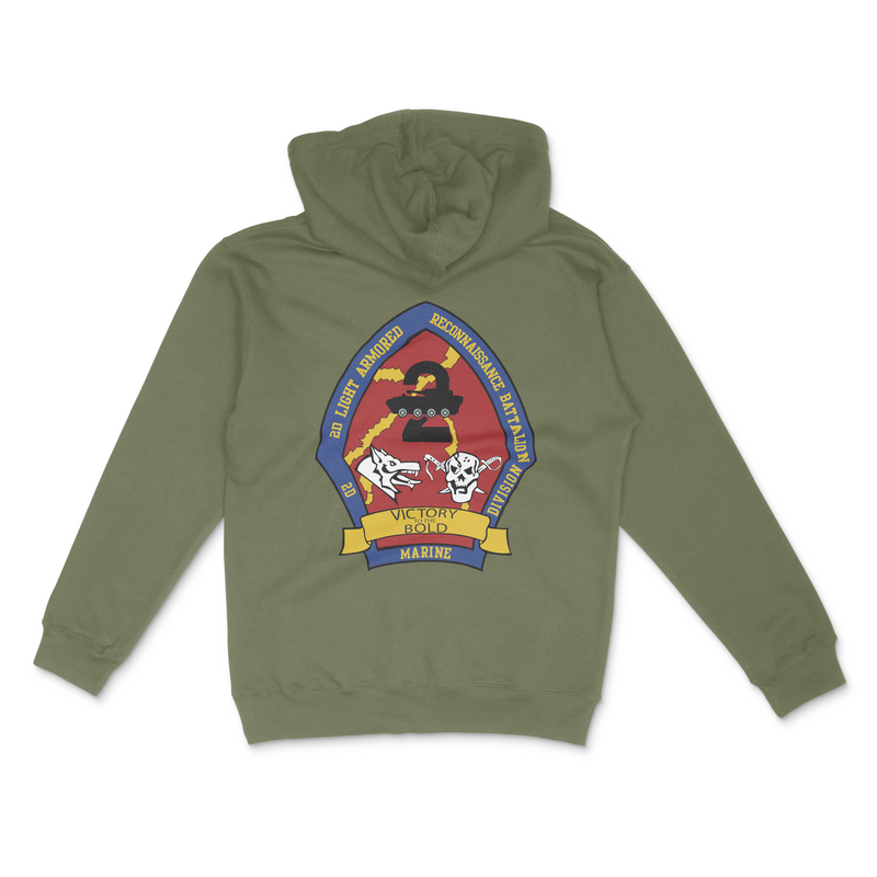 Load image into Gallery viewer, 2d Light Armored Reconnaissance Battalion Hoodie
