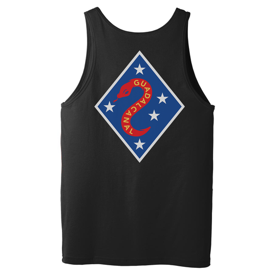 2nd Marine Division Guadalcanal Tribute Tank