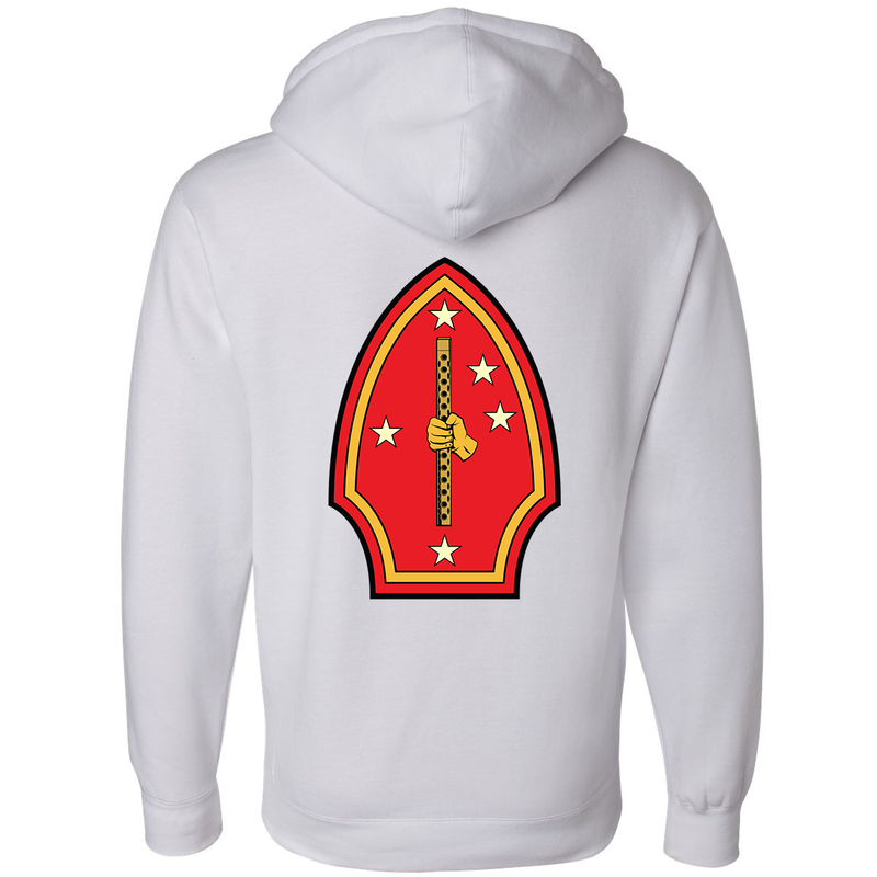 Load image into Gallery viewer, 2nd Marine Division WWII Tribute Hoodie
