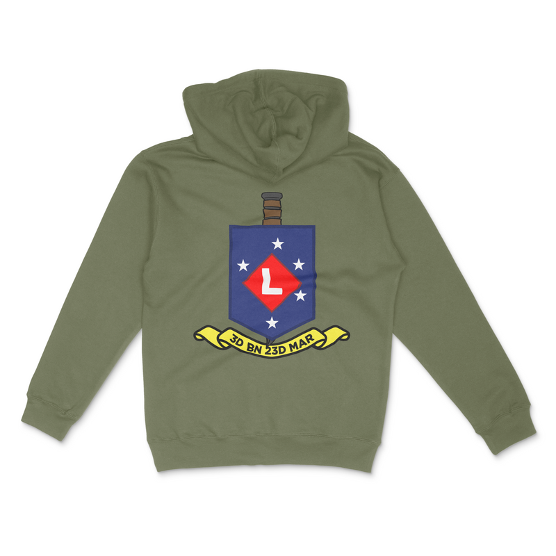 Load image into Gallery viewer, 3d Battalion 23d Marines Lima Company Hoodie
