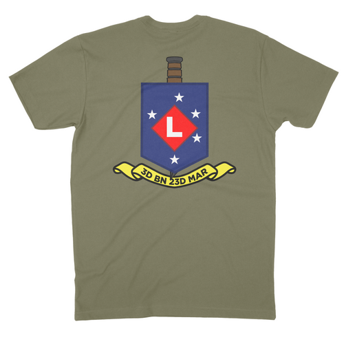 3d Battalion 23d Marines Lima Company Tee