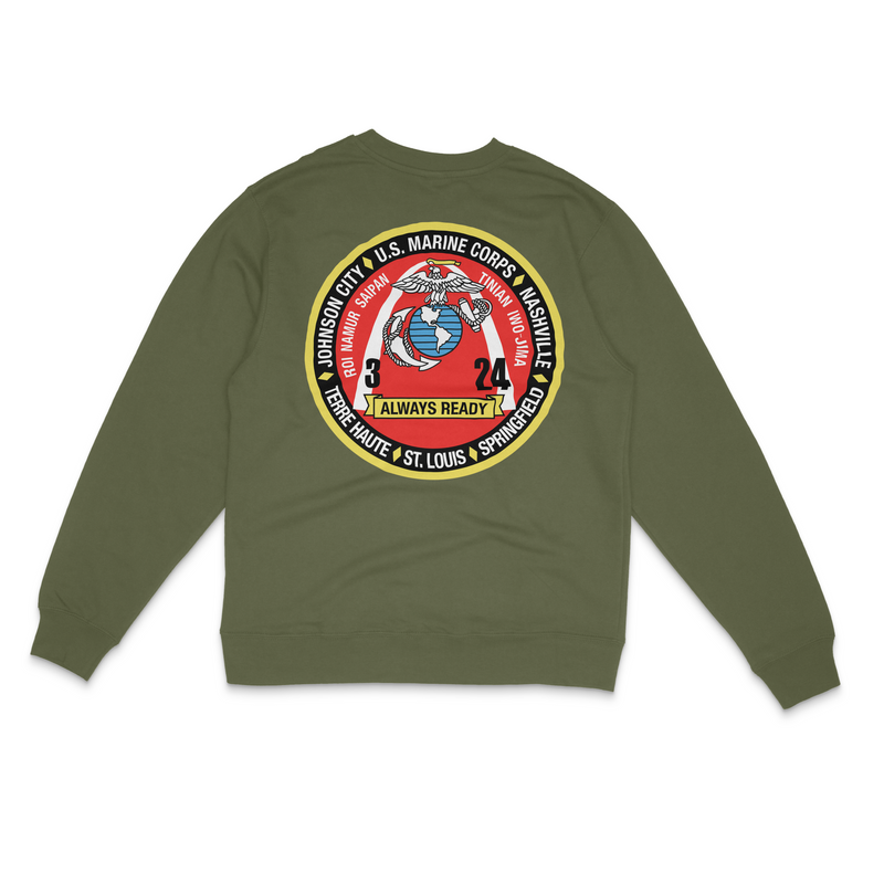 Load image into Gallery viewer, 3d Battalion 24th Marines Sweatshirt
