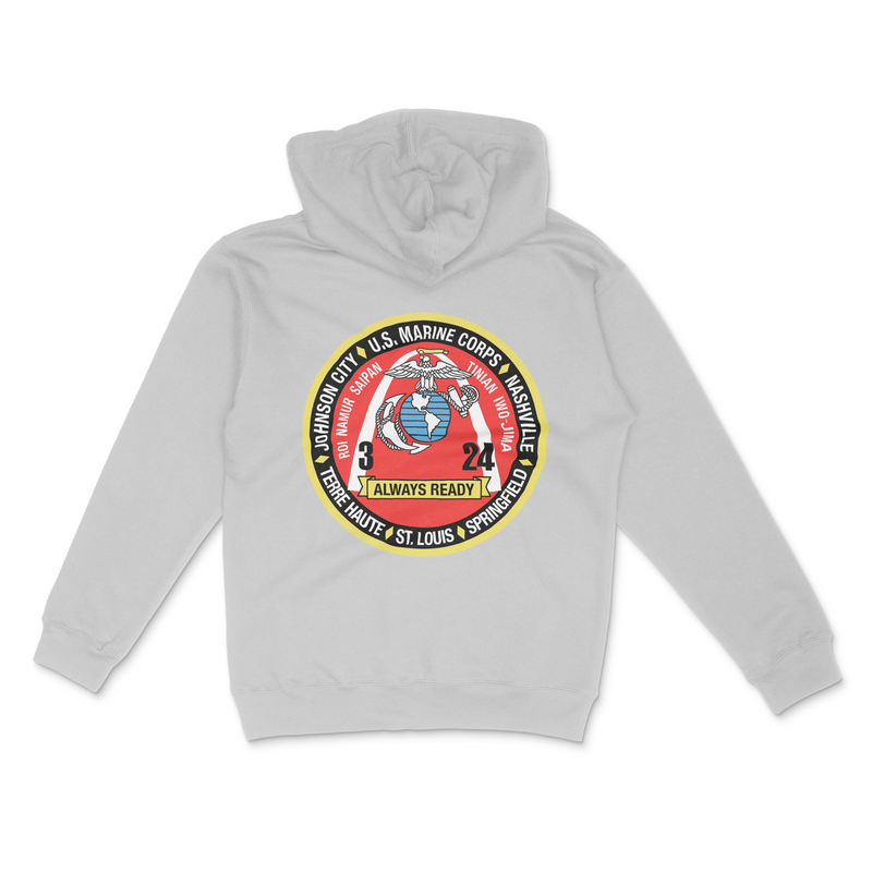 Load image into Gallery viewer, 3d Battalion 24th Marines Hoodie
