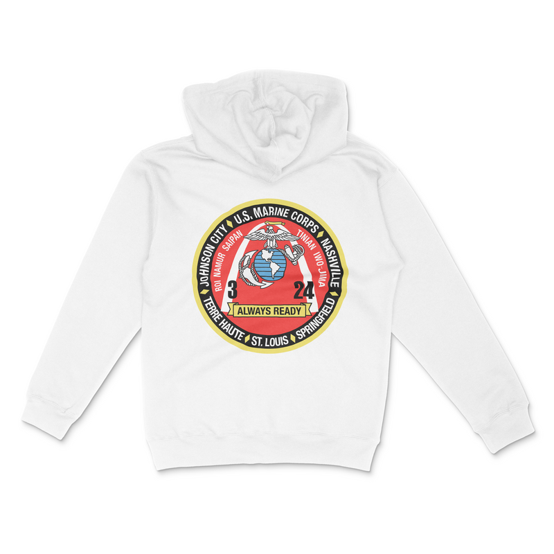 Load image into Gallery viewer, 3d Battalion 24th Marines Hoodie
