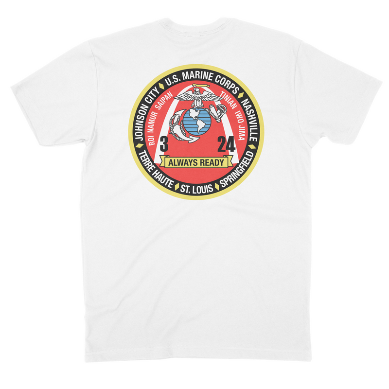 Load image into Gallery viewer, 3d Battalion 24th Marines Tee
