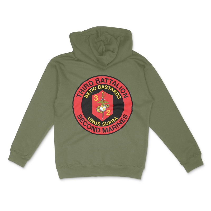 Load image into Gallery viewer, 3d Battalion 2d Marines Hoodie
