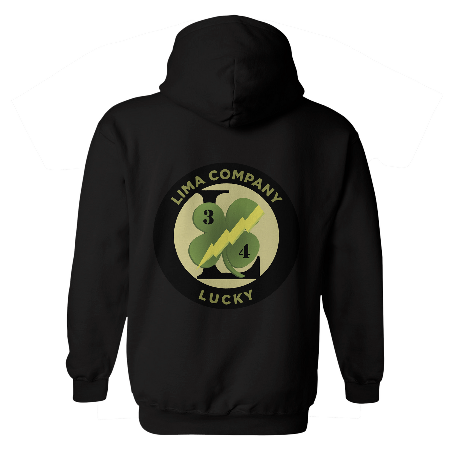 3/4 Lucky Lima Hoodie