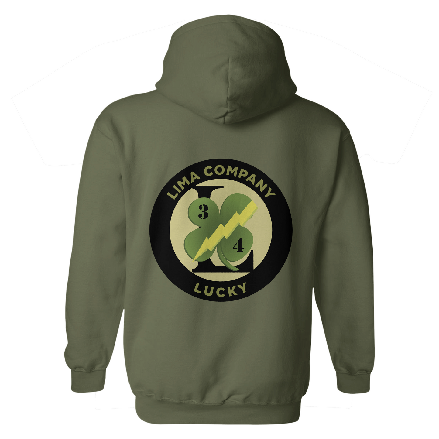3/4 Lucky Lima Hoodie