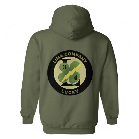 3/4 Lucky Lima Hoodie