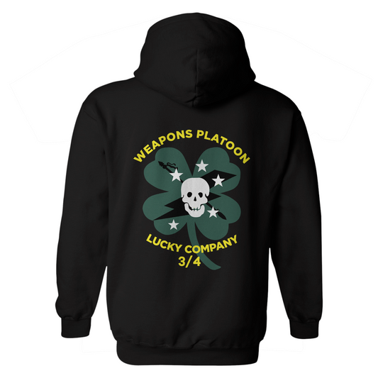 3/4 Lucky Weapons Hoodie