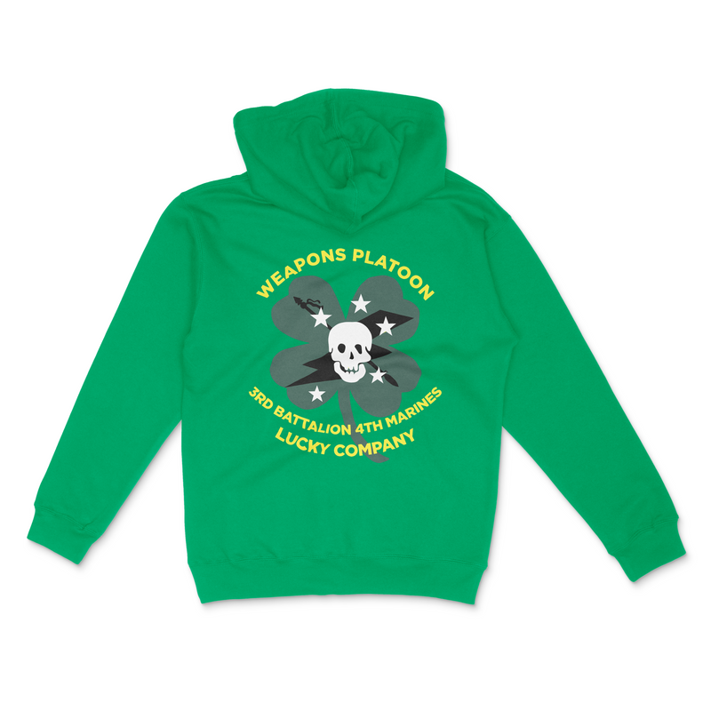 Load image into Gallery viewer, 3d Battalion 4th Marines Lucky Weapons Hoodie
