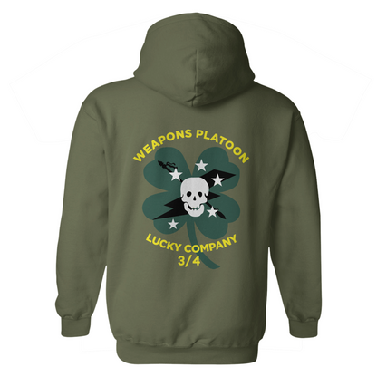 3/4 Lucky Weapons Hoodie