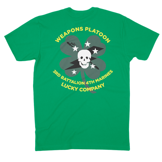 3d Battalion 4th Marines Lucky Weapons Tee