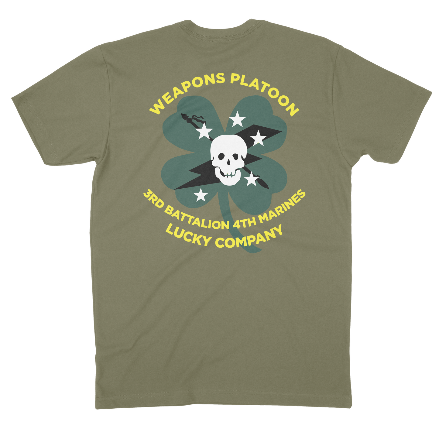 3d Battalion 4th Marines Lucky Weapons Tee