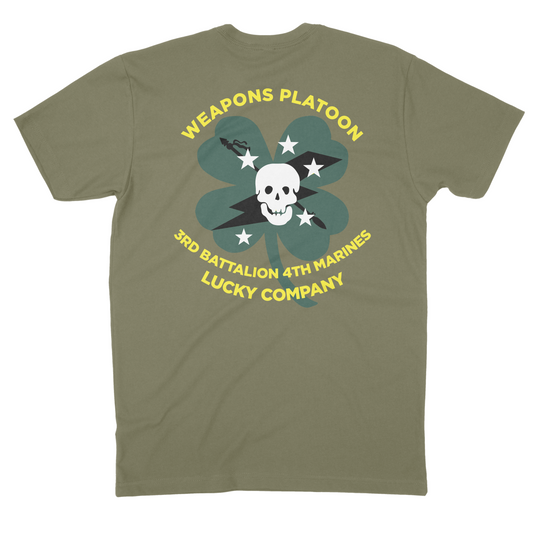 3d Battalion 4th Marines Lucky Weapons Tee