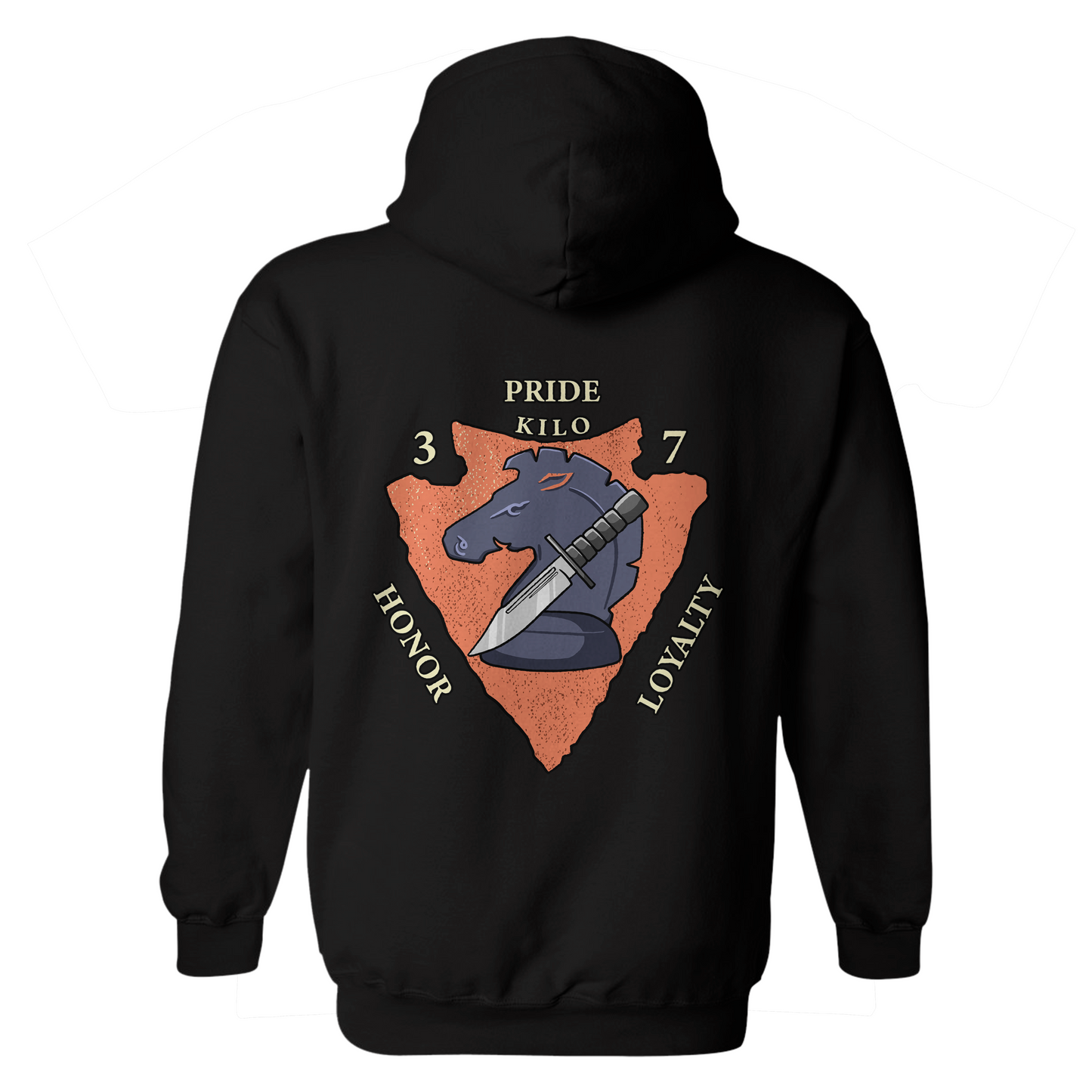 3/7 Kilo "Pride Honor Loyalty" Hoodie