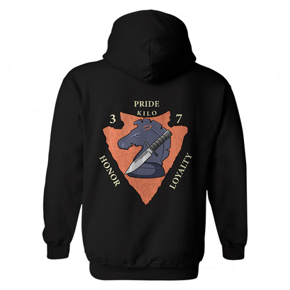 3/7 Kilo "Pride Honor Loyalty" Hoodie