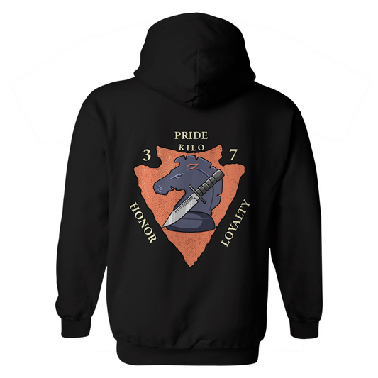 3/7 Kilo "Pride Honor Loyalty" Hoodie