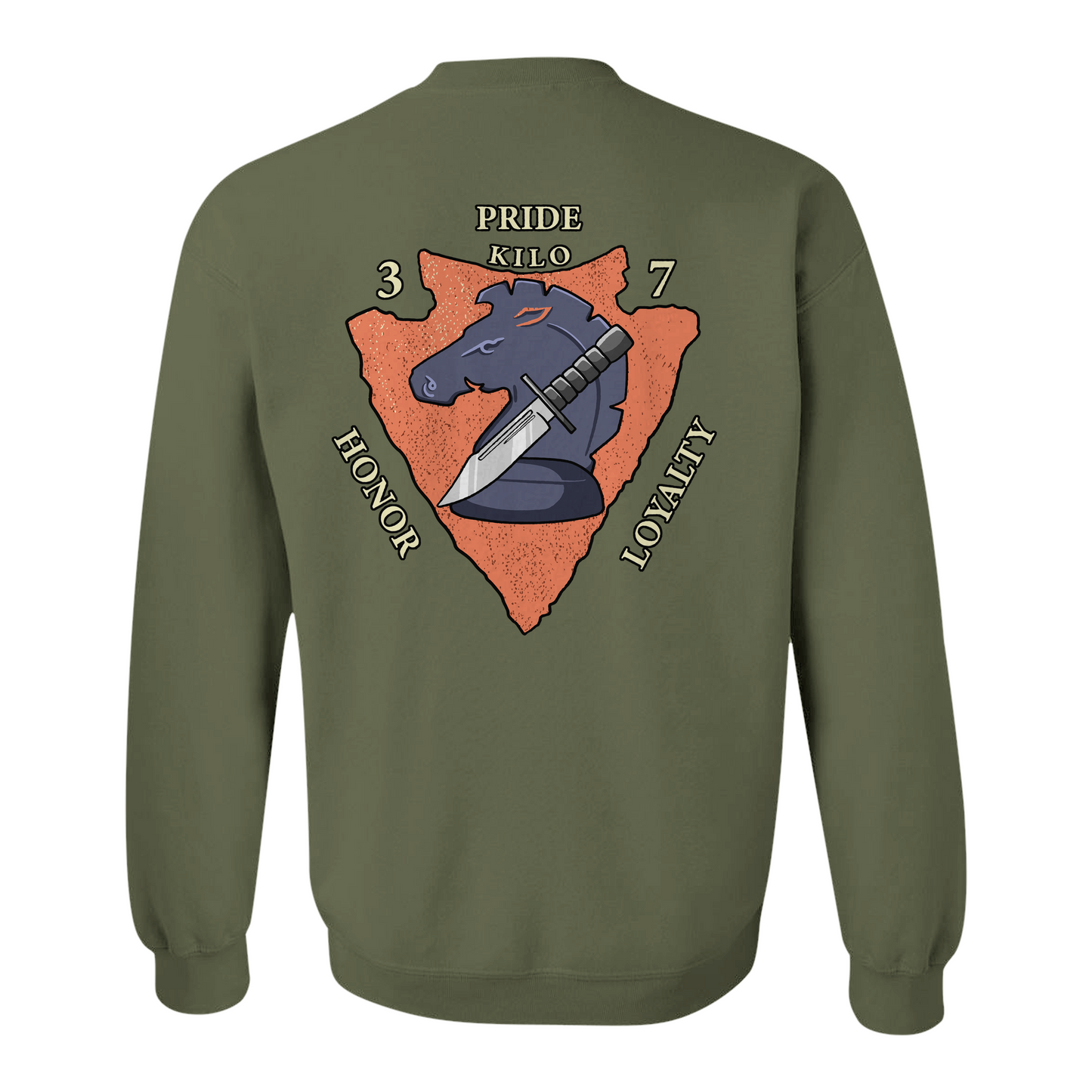 3/7 Kilo "Pride Honor Loyalty" Sweatshirt