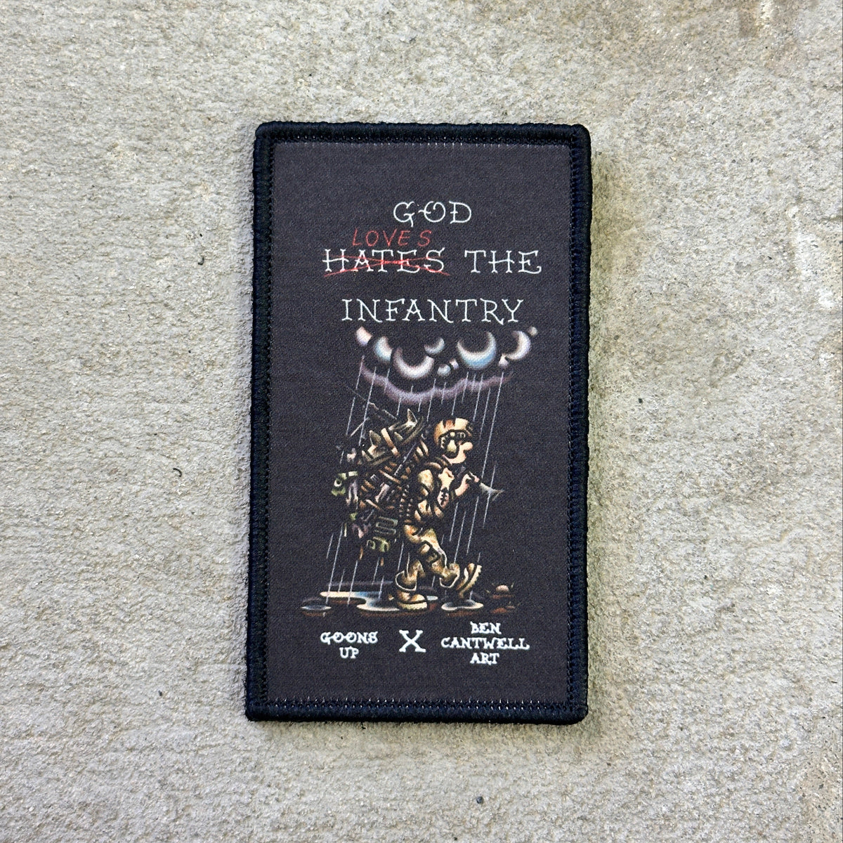 God Loves the Infantry Patch