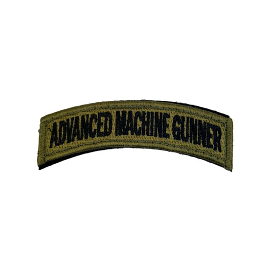 Advanced Machine Gunner Tab Patch