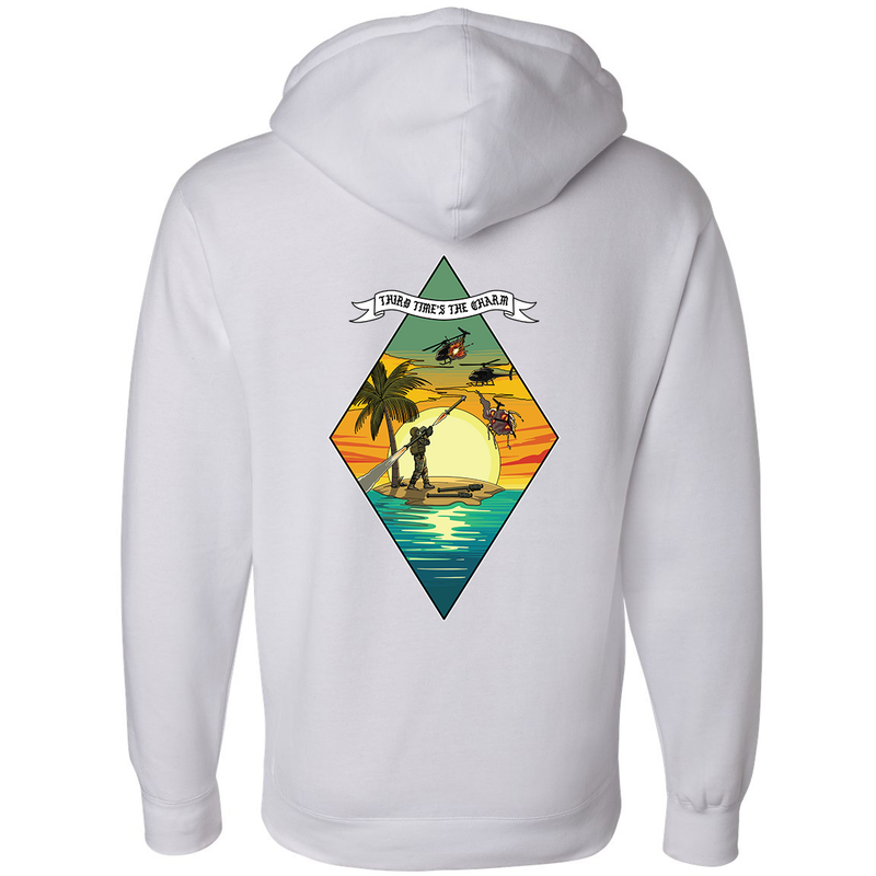 Load image into Gallery viewer, 3d LAAB &quot;Third Time&#39;s The Charm&quot; Hoodie
