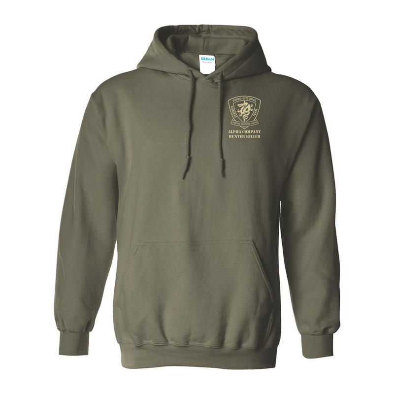 Load image into Gallery viewer, 3d LCT Alpha Company Hunter Killer Hoodie
