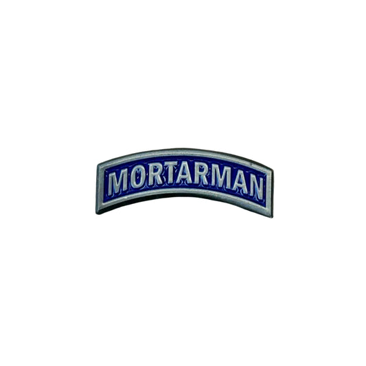 Mortarman Tab Lapel Pin