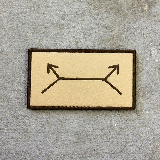 Support By Fire Symbol Flak Patch