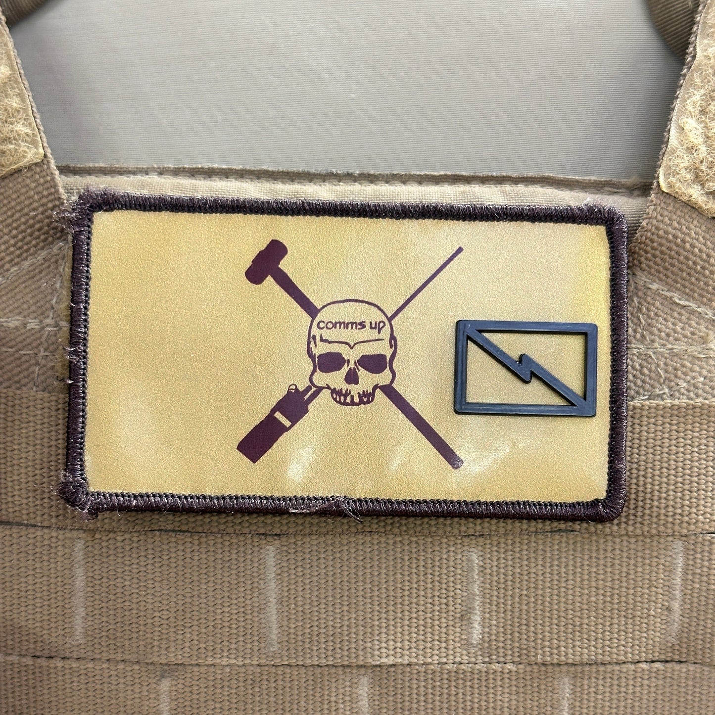 Signals-Comm Symbol Lapel Pin