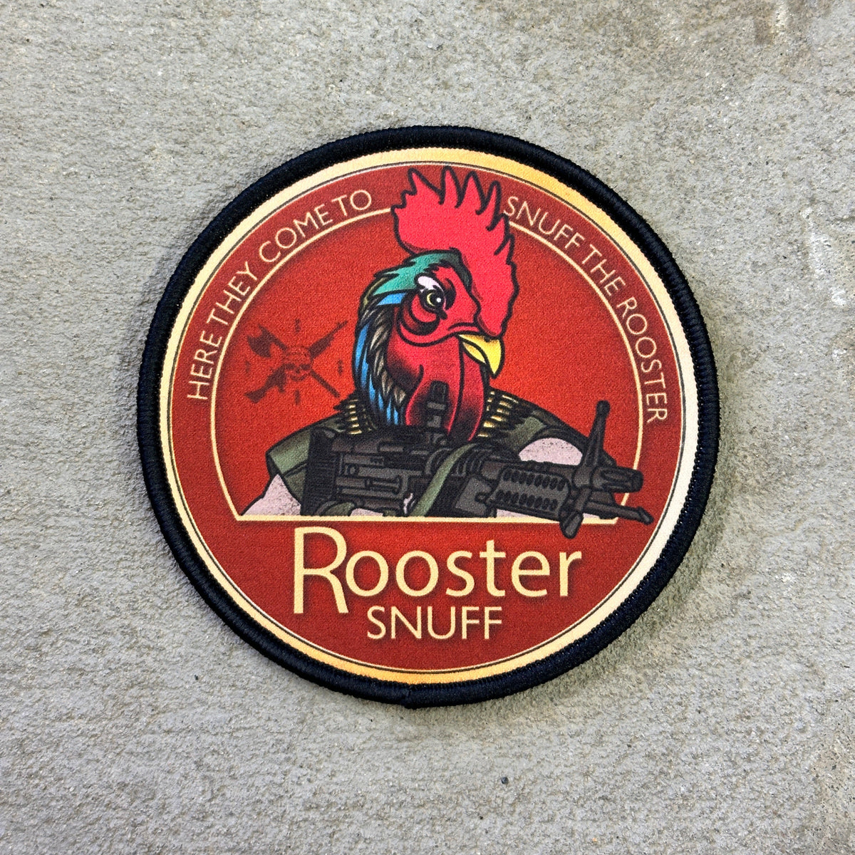 Rooster Snuff Patch
