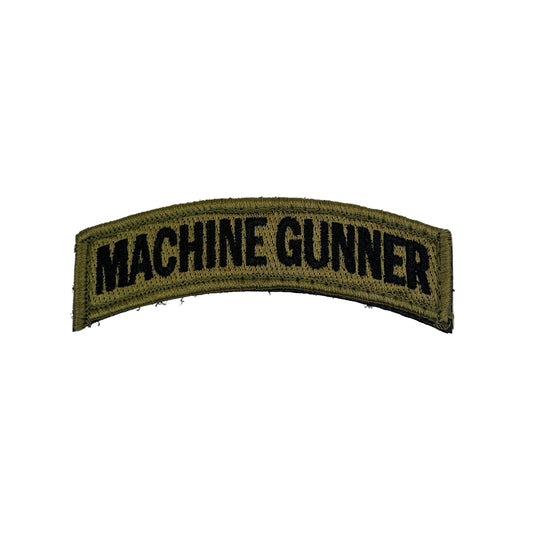 Machine Gunner Tab Patch
