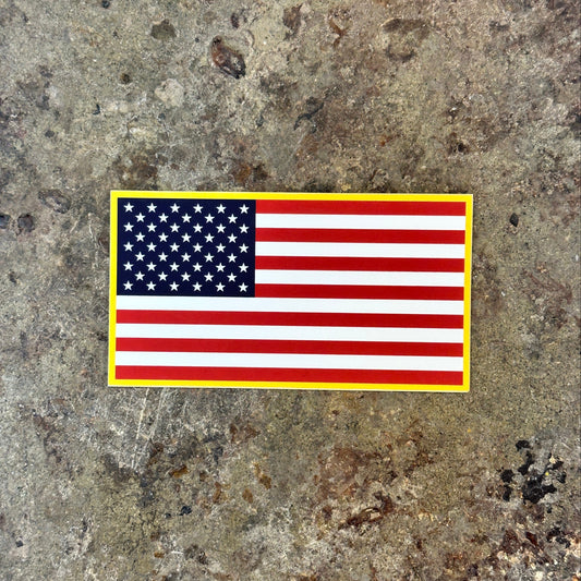 American Flag Sticker